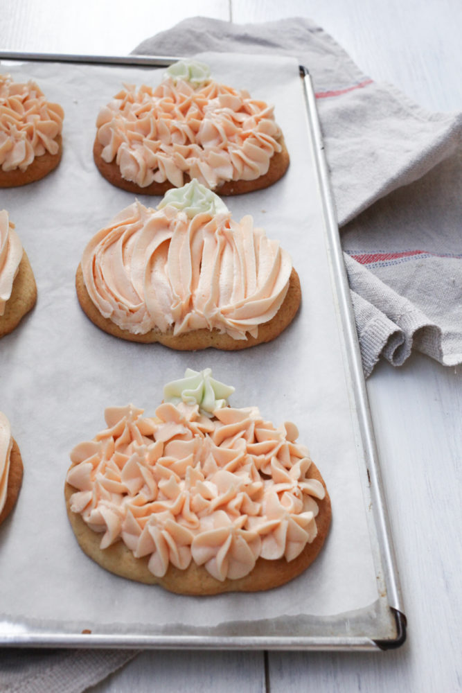 halloween or fall sugar cookies