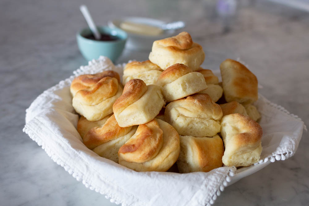 The best homemade Parker House rolls