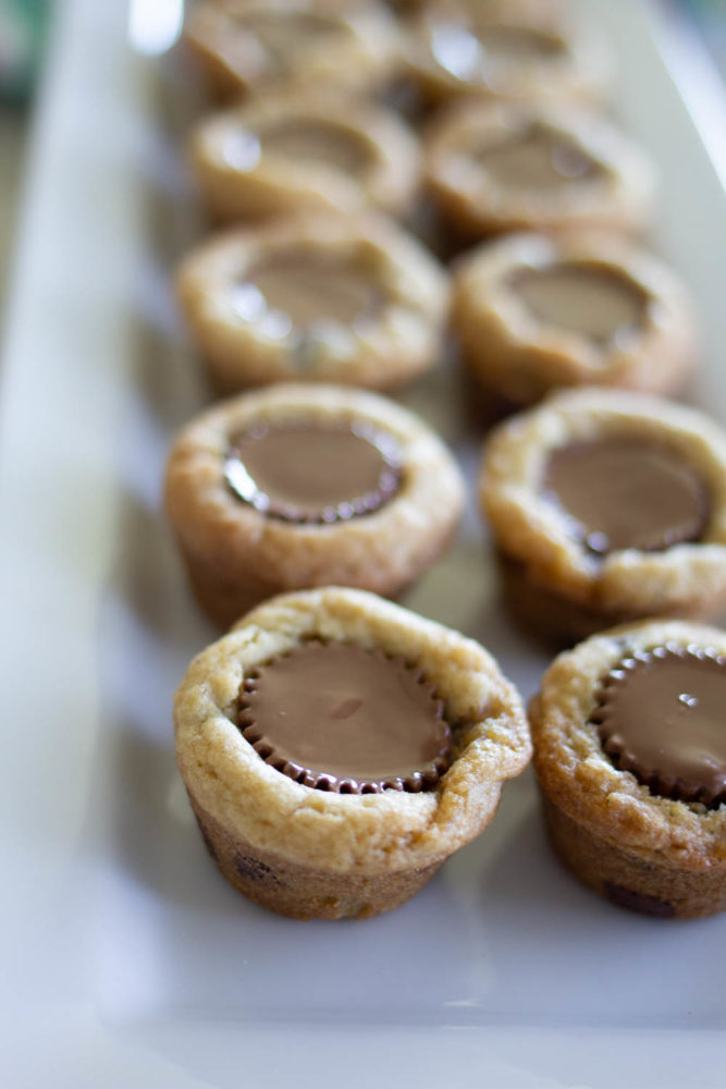 Reeses Mini Peanut Butter Cup Cookies