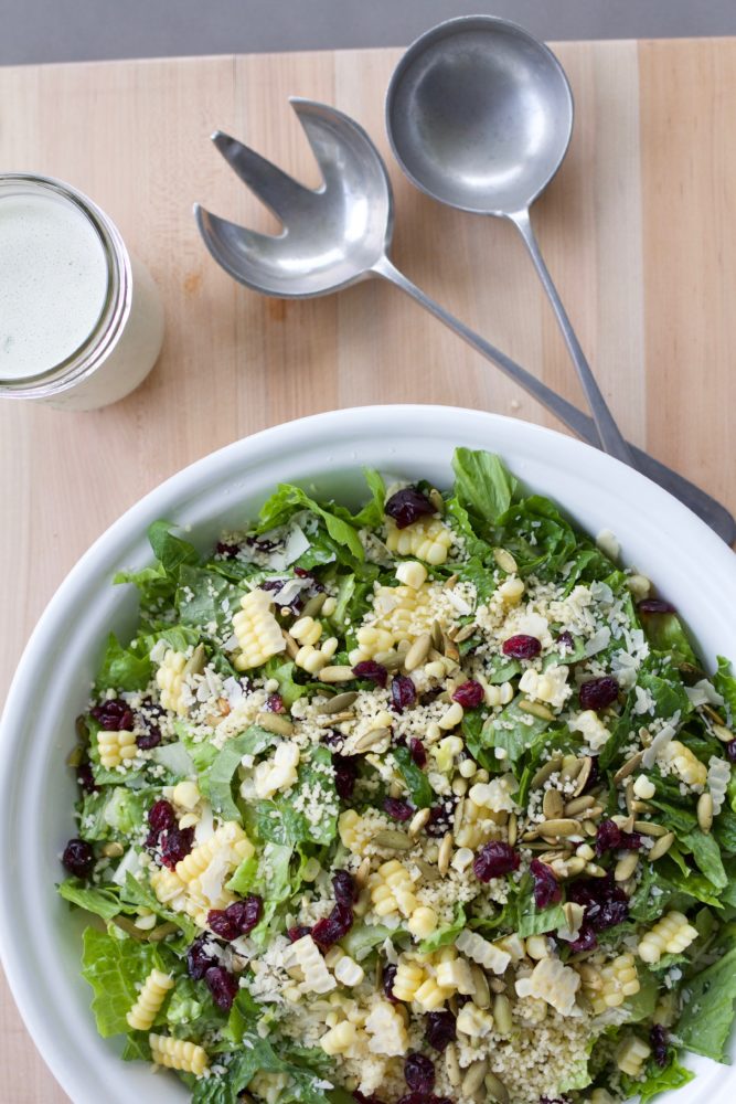 Couscous with greens and Craisins