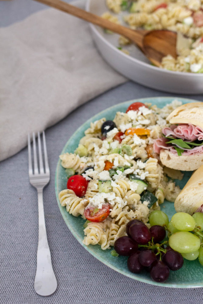 Greek Pasta Salad 