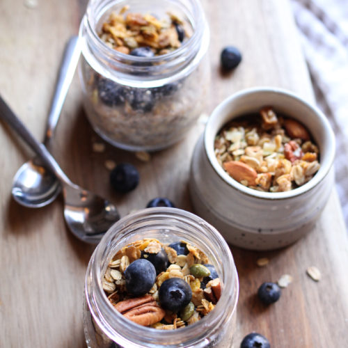 Easy Overnight Oats with Cinnamon | A Bountiful Kitchen