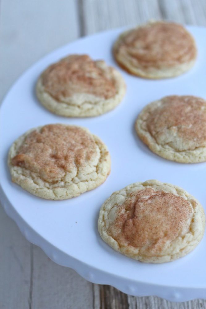 All Butter Snickerdoodle Cookies