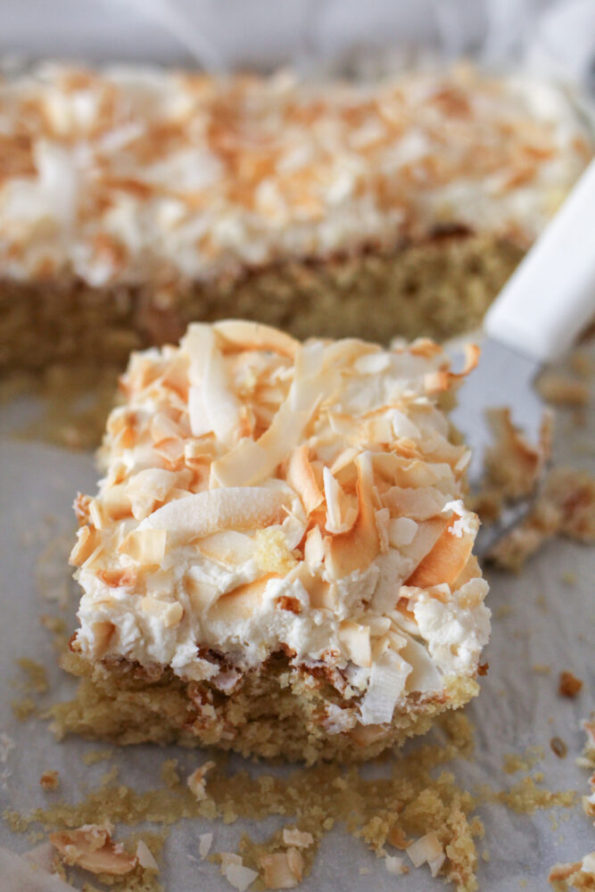 Moist, Easy to make Coconut Cake 