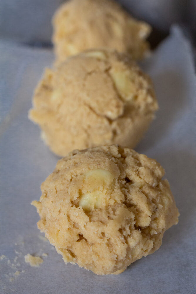 White Chocolate Chip Cookie Dough