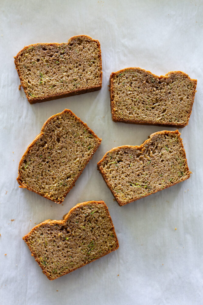 moist zucchini bread