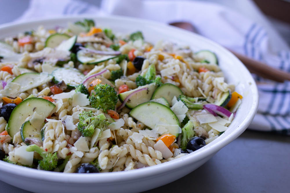 Pasta Salad with Bernstein's Dressing