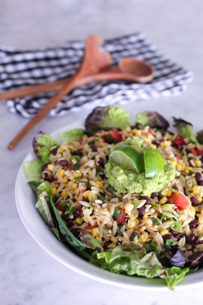 Southwest Orzo and Black Bean Salad