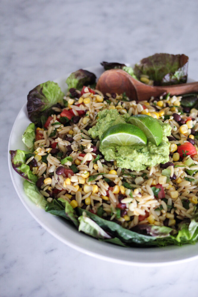 Southwest Orzo and Black Bean Salad