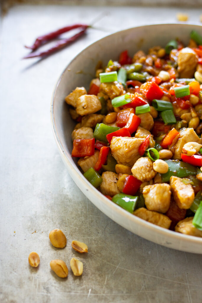 Better than Takeout Kung Pao Chicken | A Bountiful Kitchen