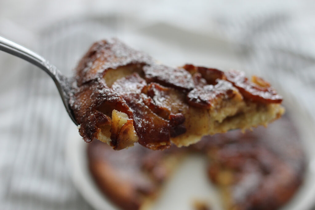 Slice of German Apple Pancake