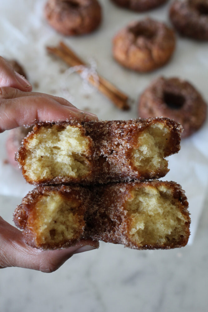 Homemade Apple Cider Donuts