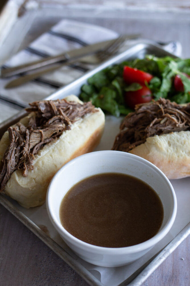 Easy Homemade Au Jus Recipe | A Bountiful Kitchen