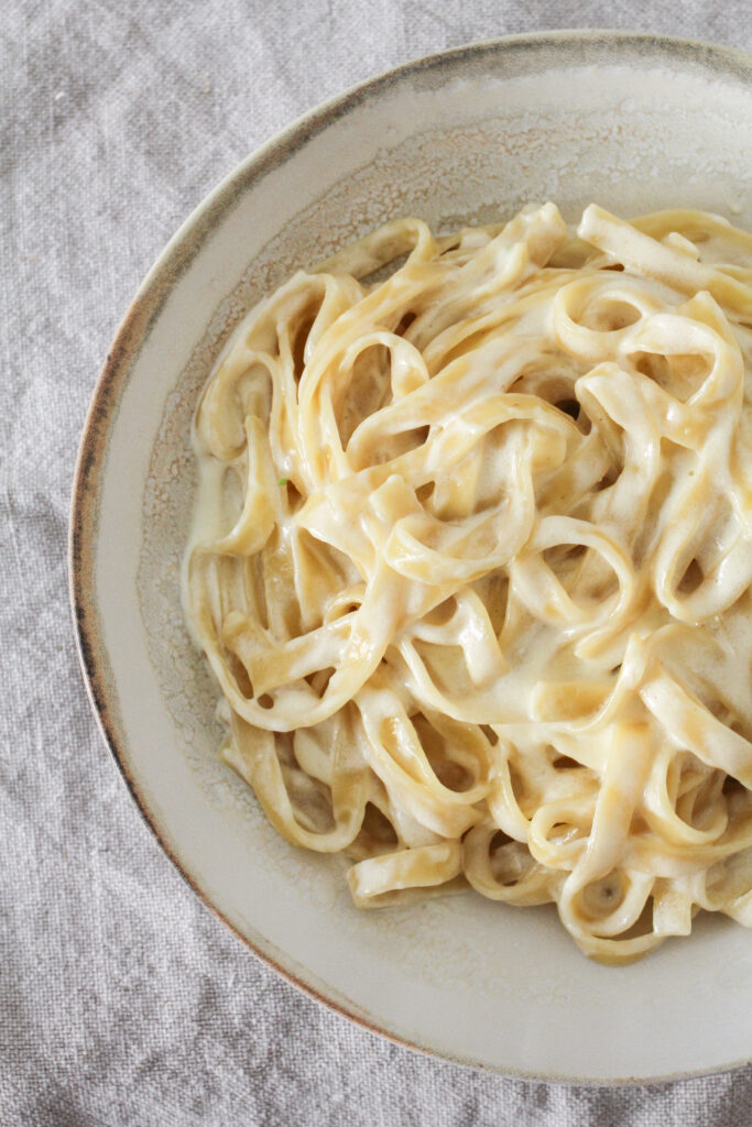 Best Easy Creamy Fettuccine Alfredo | A Bountiful Kitchen