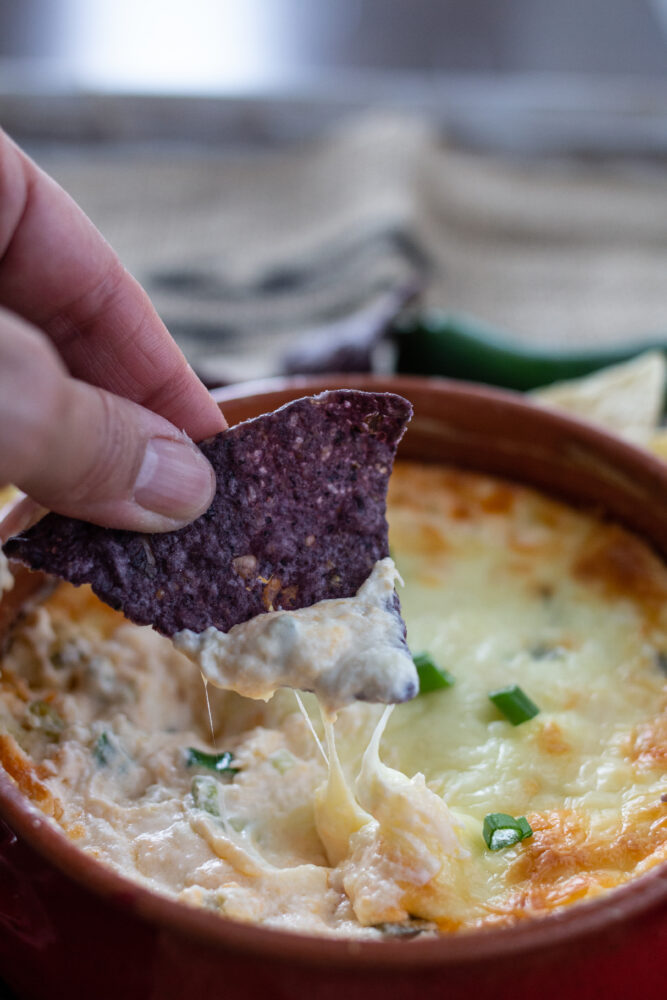 Easy Cheesy Baked Jalapeño Dip