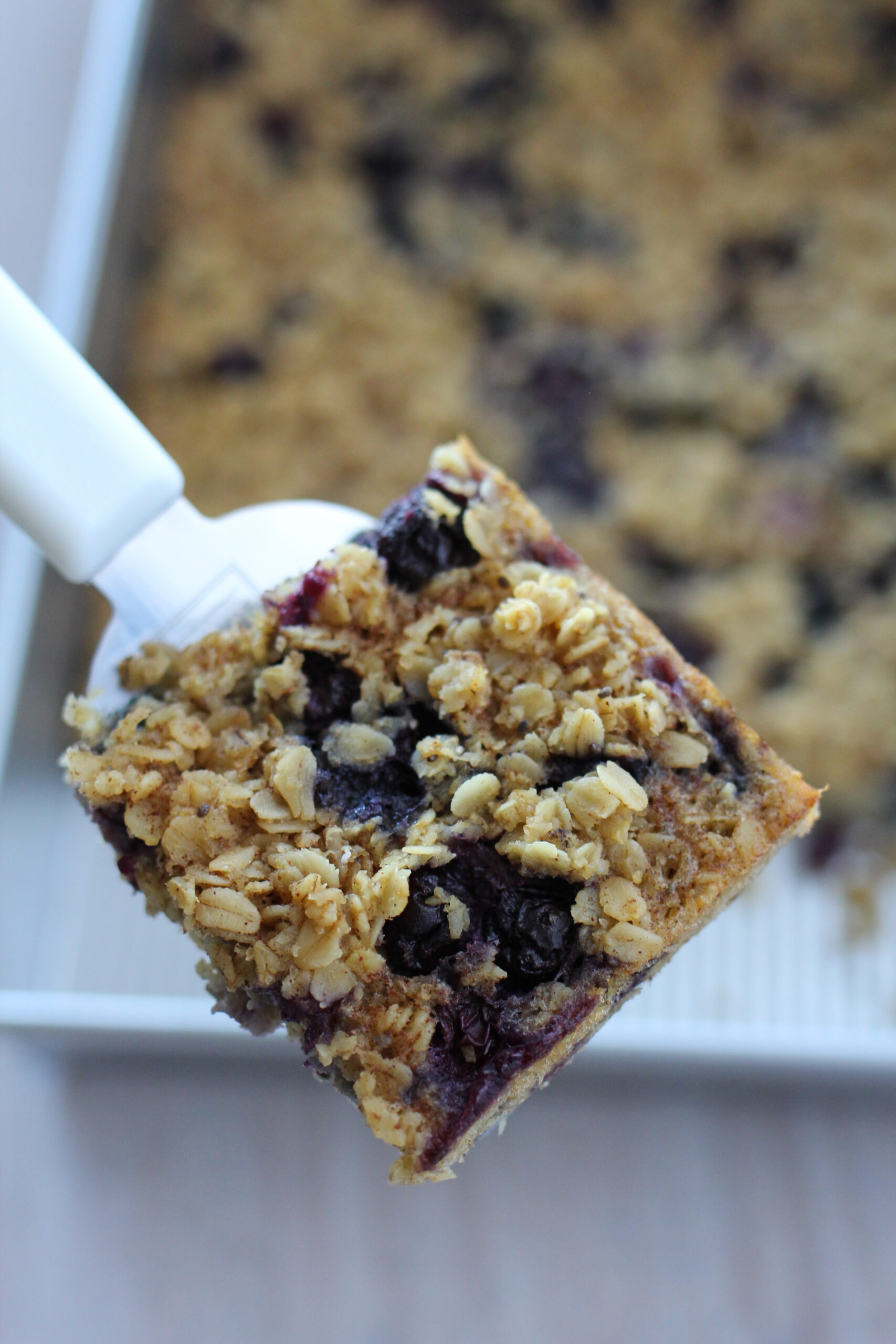 Easy Baked Oatmeal with Blueberries A Bountiful Kitchen