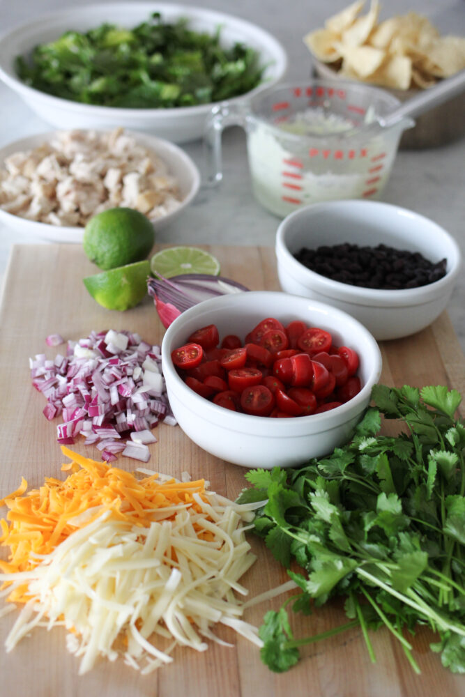 ingredients for taco salad