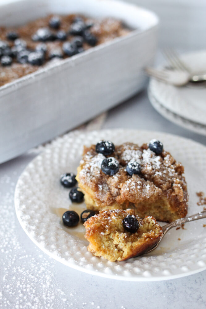 Easy Cinnamon Baked French Toast