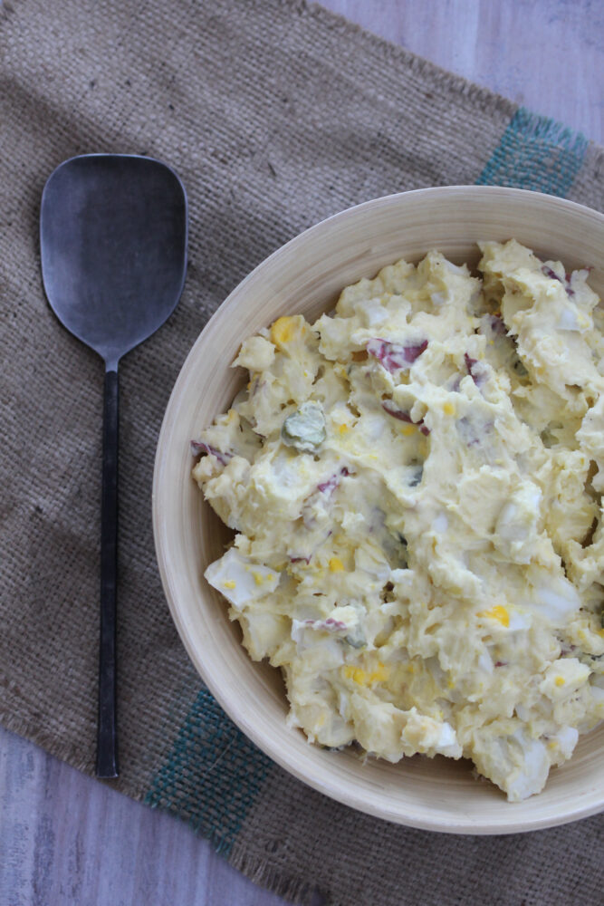 Almost German Potato Salad aka world best potato salad