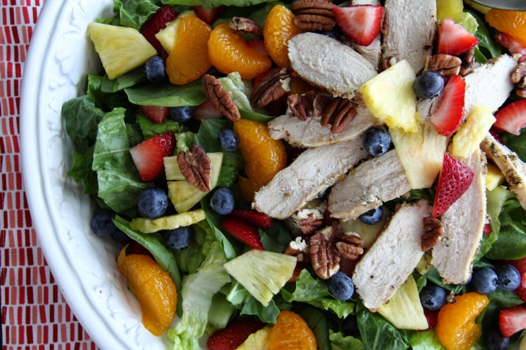 Strawberry Poppyseed Chicken Salad Panera Copycat recipe