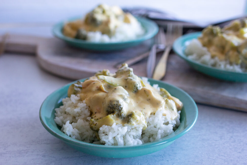 Chicken Broccoli and Rice Casserole