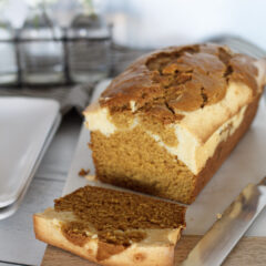 Pumpkin Cream Cheese Bread