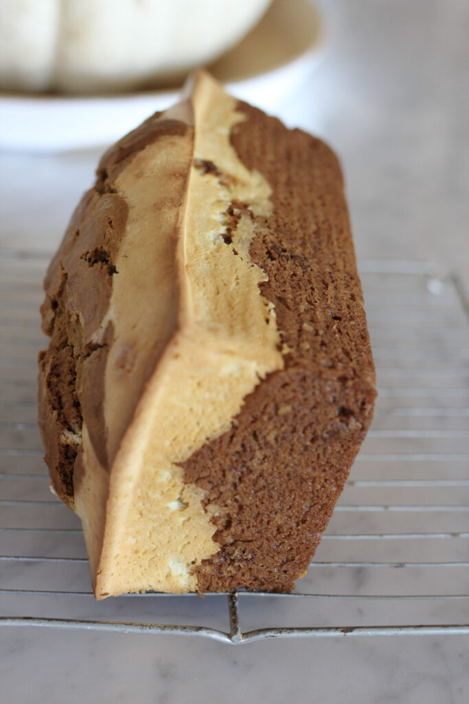 Pumpkin Butter Bread with Cream Cheese Filling