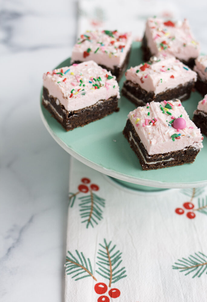 Christmas Party Brownies