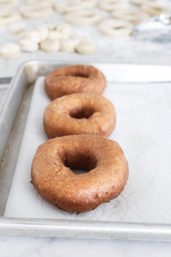 Simple Vanilla Buttermilk Baked Donuts • Salted Mint