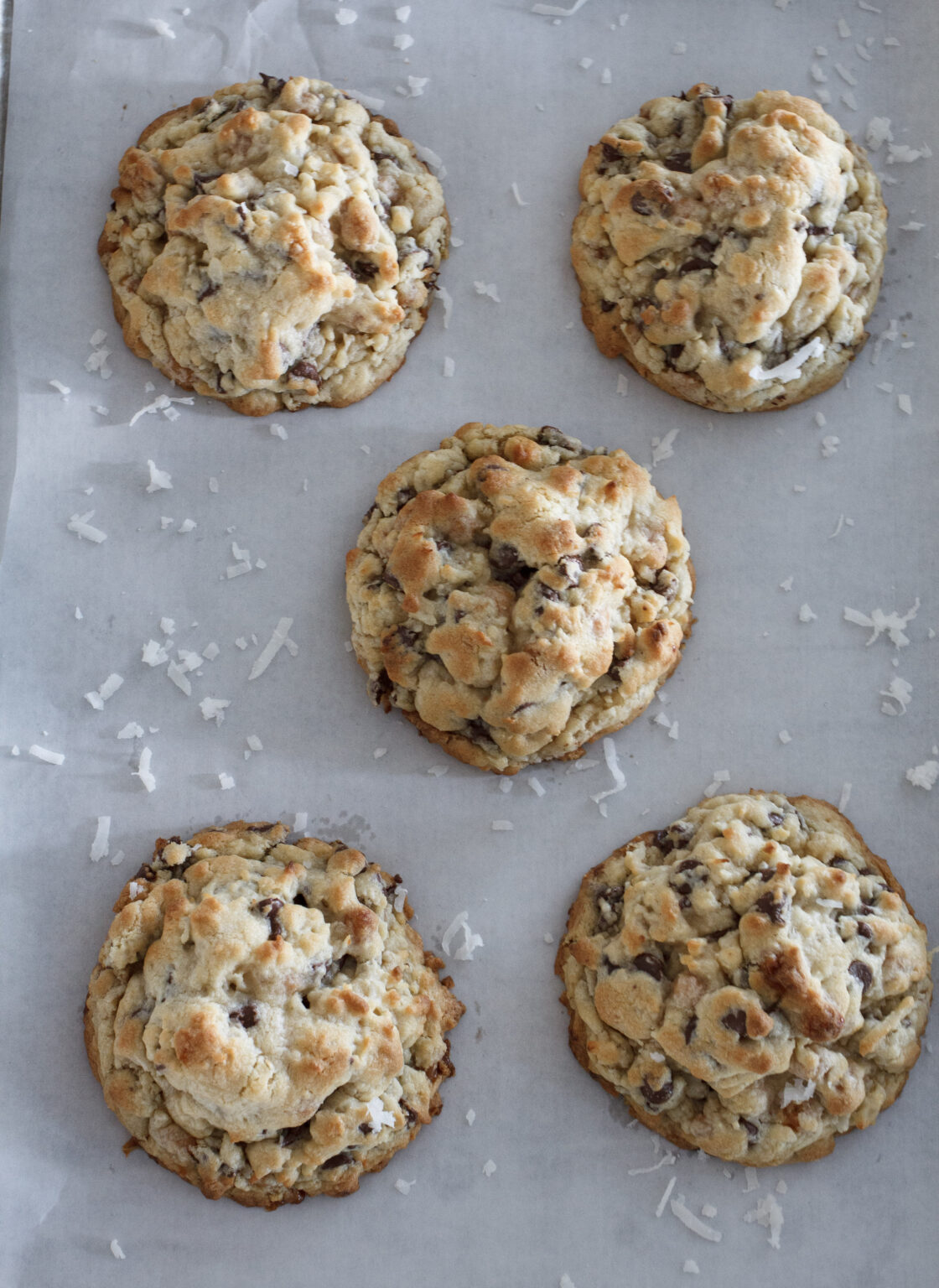 Levain Bakery Caramel Coconut Chocolate Chip Cookie A Bountiful Kitchen