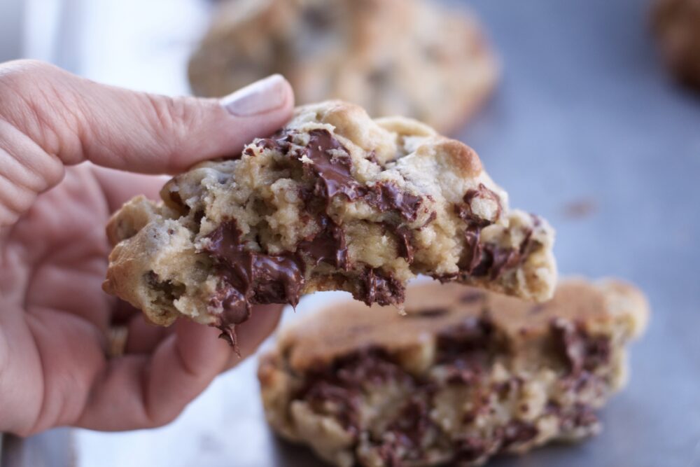 Levain Bakery chocolate Chip nut cookie