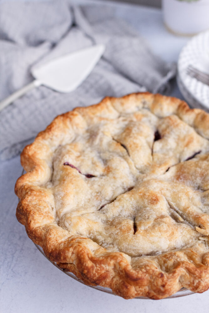 How to cook crust on pie so bottom is not soggy