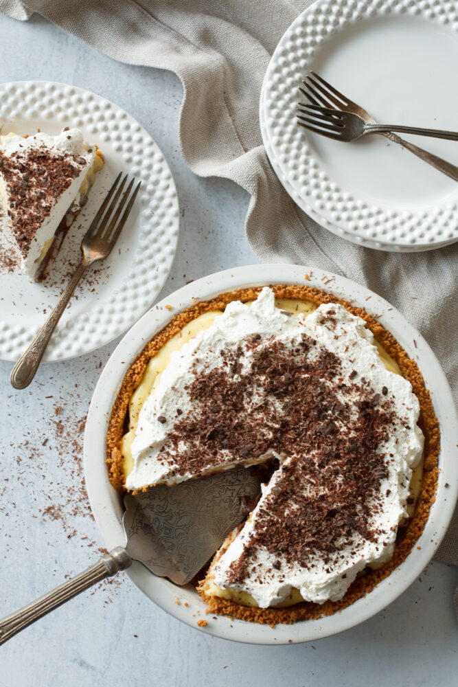 Black Bottom Banana Cream Pie