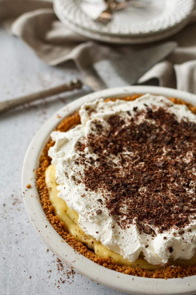 Black Bottom Banana Cream Pie