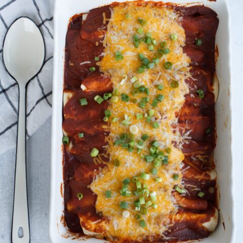 Ground Beef Enchiladas | A Bountiful Kitchen