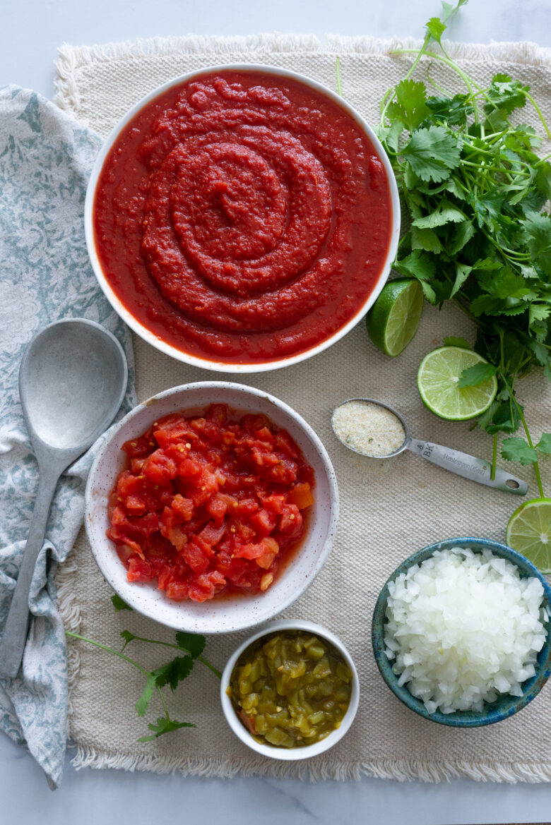 how to make restaurant salsa with 7 ingredients 