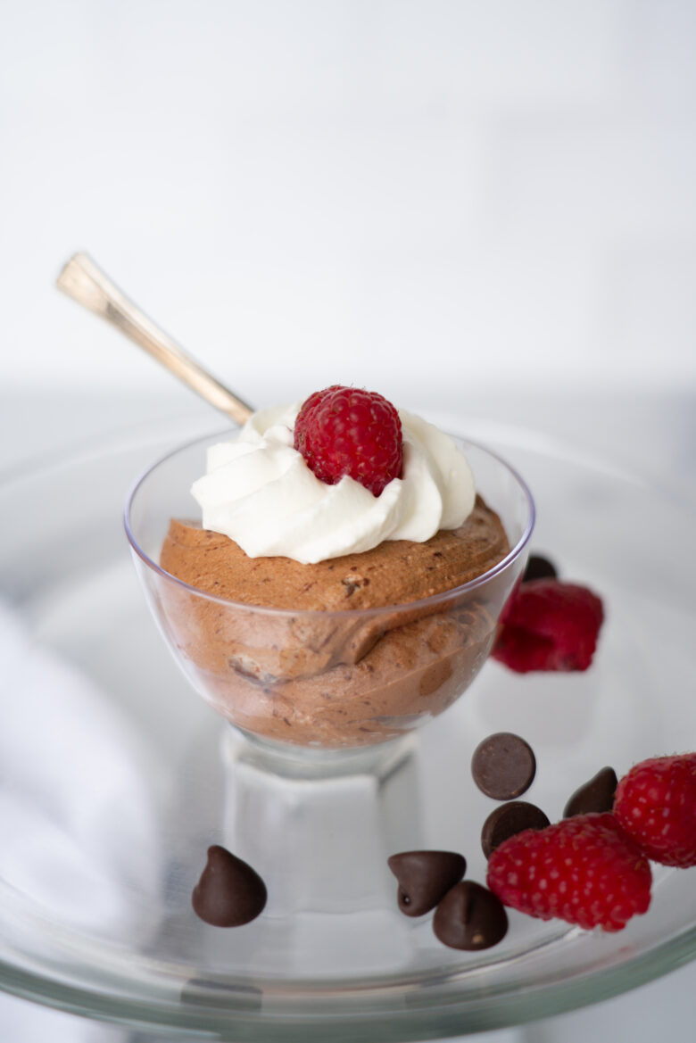 single serving chocolate mousse